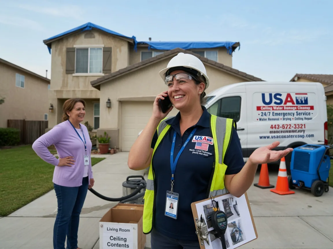 Ceiling Water Damage Restoration Salamonia, IN FAQs